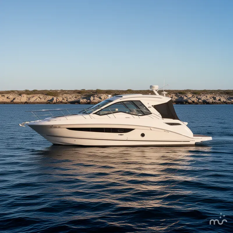 Slide: The Image of Sea Ray Sundancer 350 Coupe 2017 - 2
