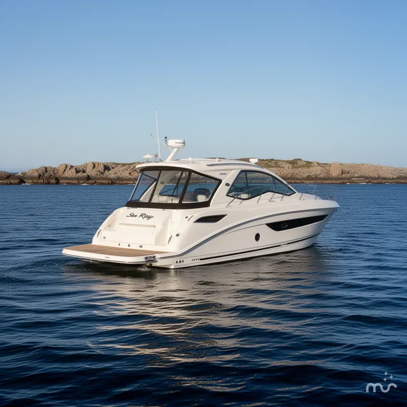 Slide: The Image of Sea Ray Sundancer 350 Coupe 2017 - 3