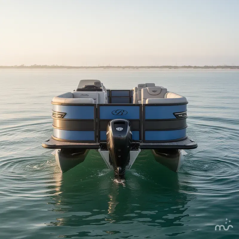 Slide: The Image of Bentley Pontoons Elite 223 Swingback 2026 - 1