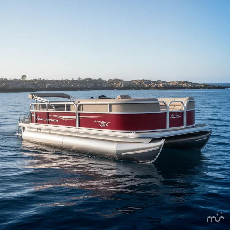 The Image of Sun Tracker Party Barge 18 DLX 2026 - 0