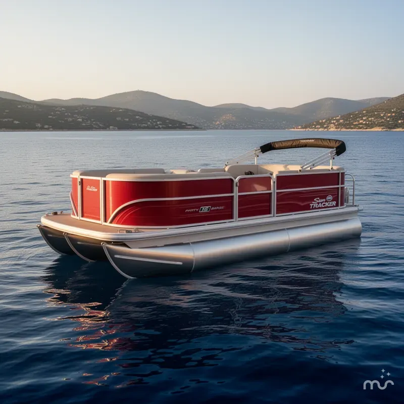The Image of Sun Tracker Party Barge 16 DLX 2026 - 0