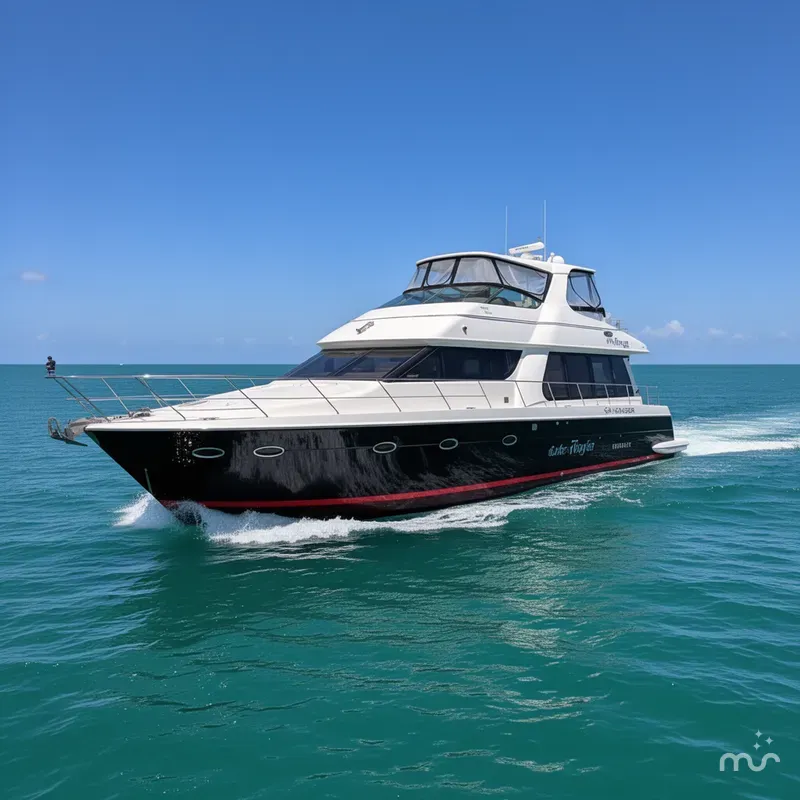 Slide: The Image of Carver 570 Voyager Pilothouse 2004 - 0