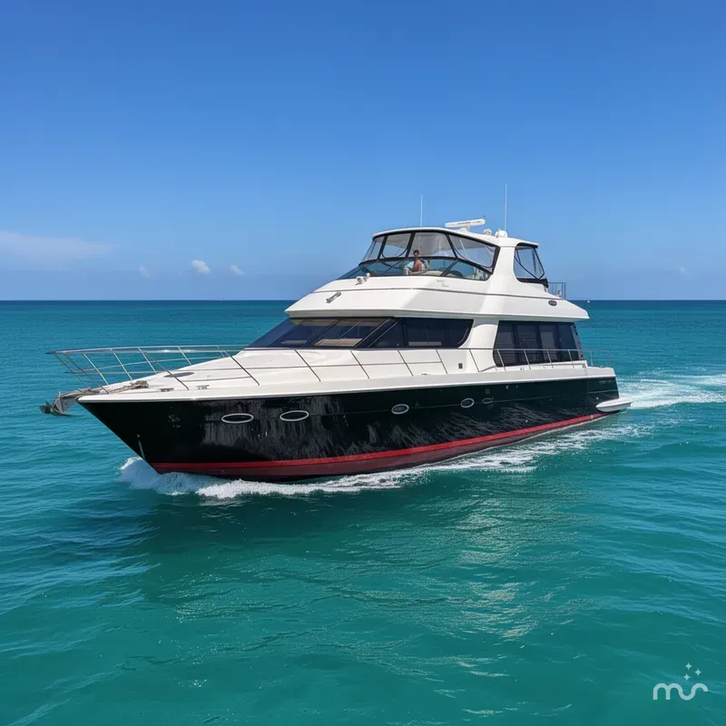 Slide: The Image of Carver 570 Voyager Pilothouse 2004 - 2