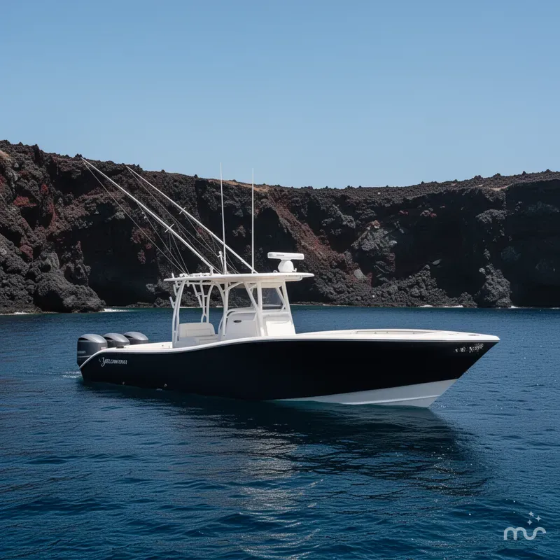Slide: The Image of Yellowfin 34 Offshore 2014 - 2