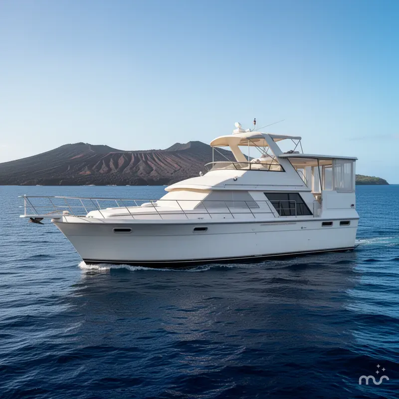 The Image of Carver Yachts 42 Aft Cabin Motor Yacht 1987 - 0
