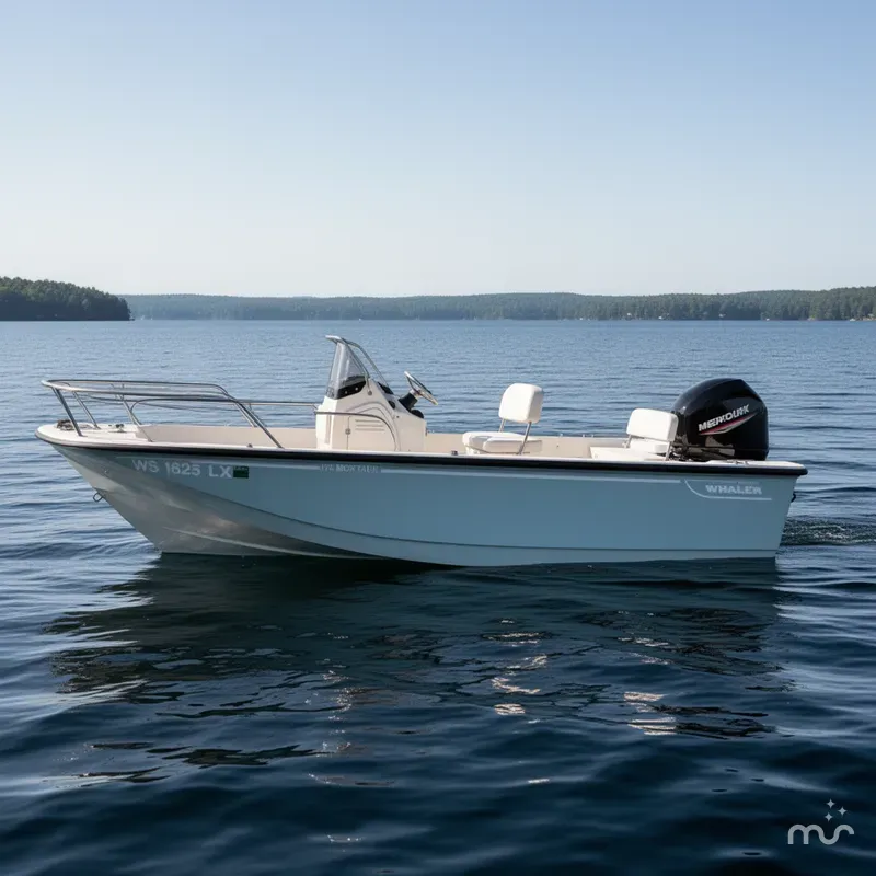 Slide: The Image of Boston Whaler 170 Montauk 2024 - 2