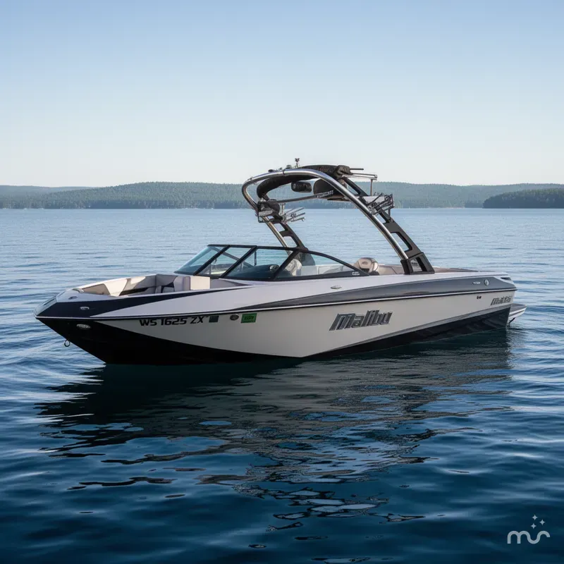 Slide: The Image of Malibu Wakesetter 23 LSV 2013 - 2