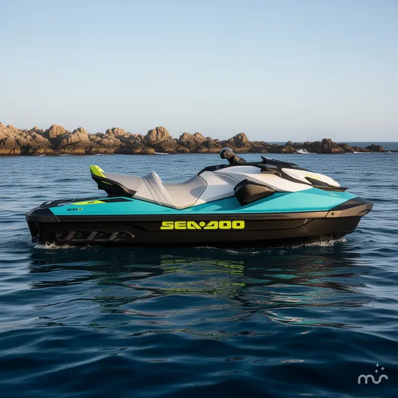 Slide: The Image of Sea-Doo GTI SE 170 Tech Package, Audio, iDF, iBR 2026 - 2