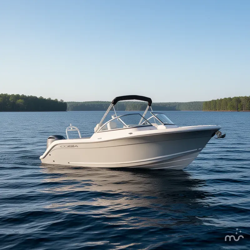 Slide: The Image of Cobia 220 Dual Console 2026 - 2