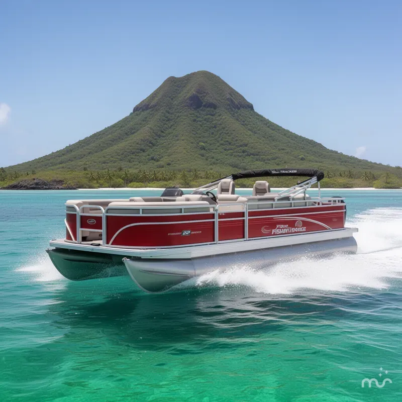 Slide: The Image of Sun Tracker Fishin' Barge 22 XP3 2026 - 4