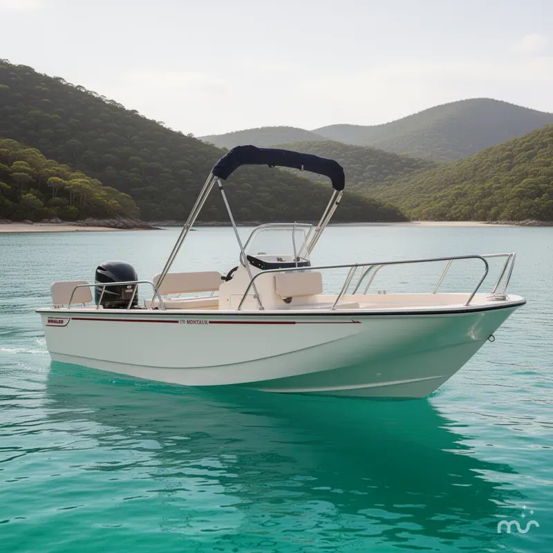Slide: The Image of Boston Whaler 170 Montauk 2023 - 2