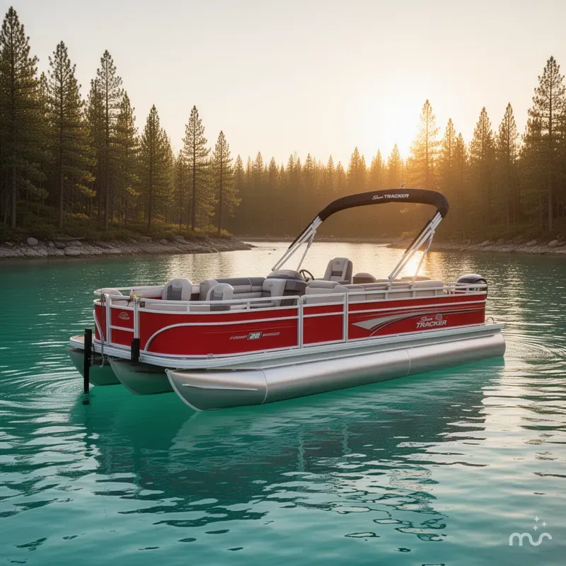 The Image of Sun Tracker Fishin' Barge 22 DLX 2026 - 0