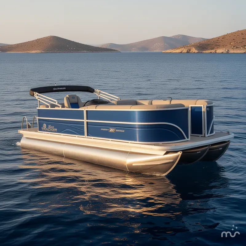 The Image of Sun Tracker Party Barge 20 DLX 2026 - 0