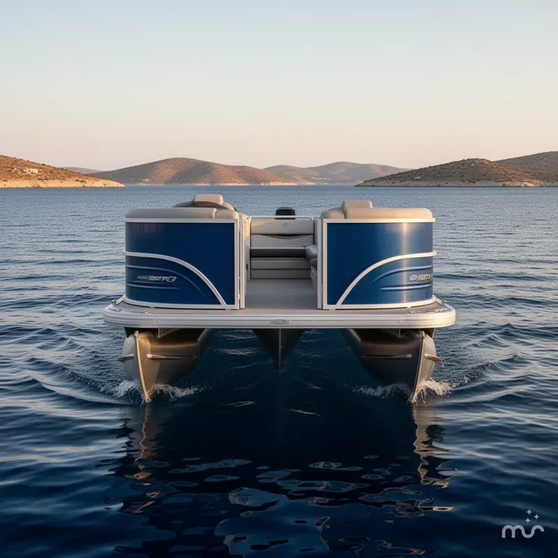 Slide: The Image of Sun Tracker Party Barge 20 DLX 2026 - 1