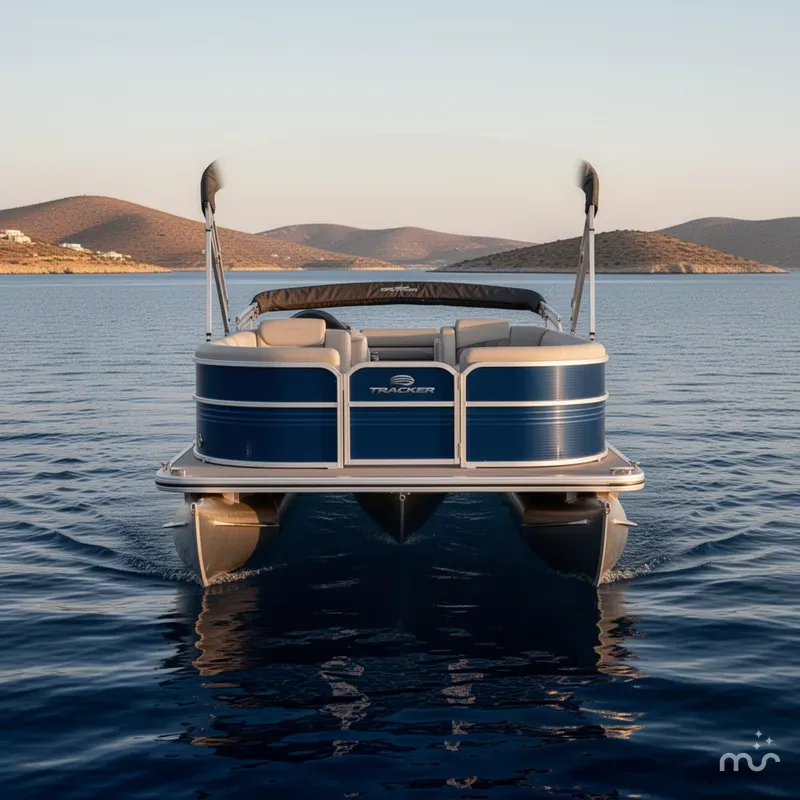 Slide: The Image of Sun Tracker Party Barge 20 DLX 2026 - 3