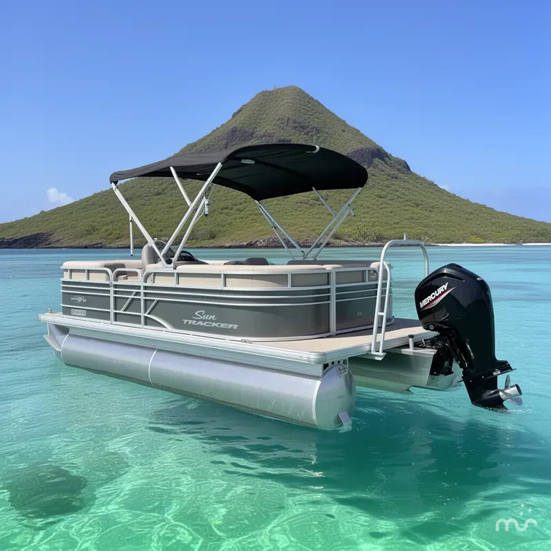 The Image of Sun Tracker Party Barge 20 DLX 2023 - 0