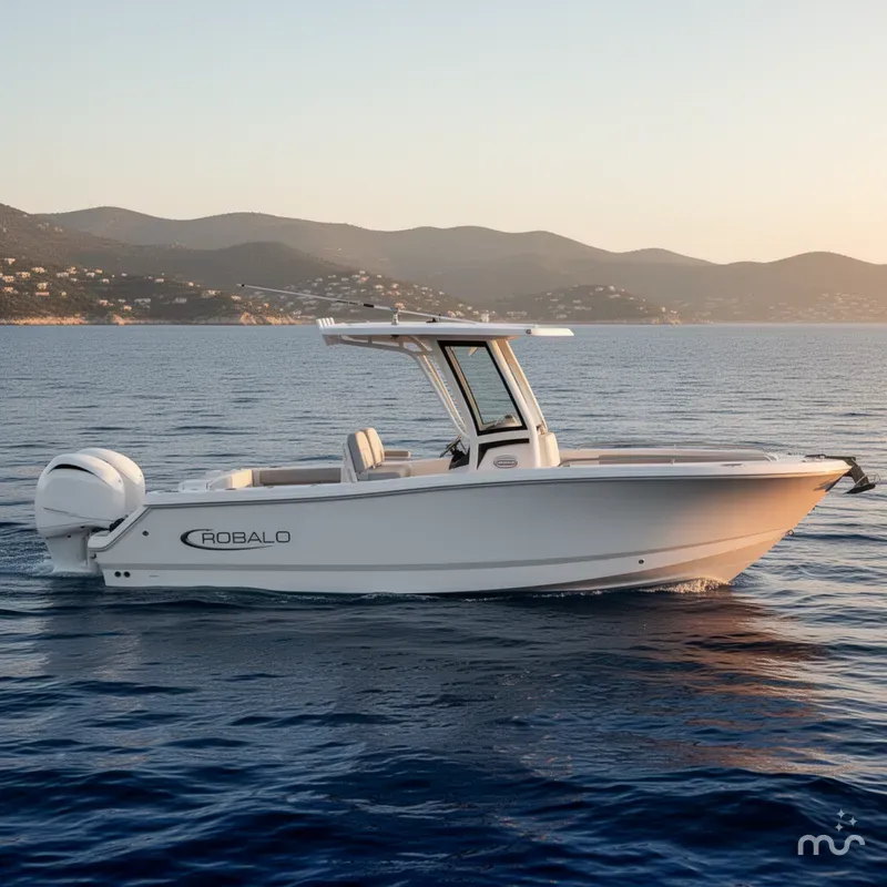 Slide: The Image of Robalo R250 Center Console 2026 - 2