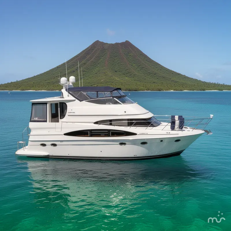Slide: The Image of Carver Yachts 466 Motor Yacht 2004 - 2