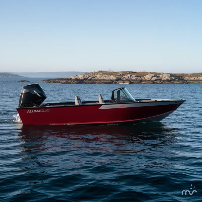 Slide: The Image of Alumacraft Competitor 205X Sport 2025 - 2