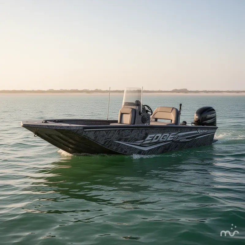 Slide: The Image of Edge Boats 553DB SPORTSMAN RAZOR BO 2026 - 1