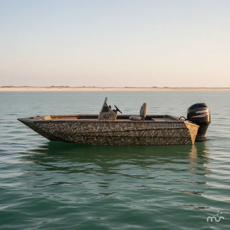 Slide: The Image of Edge Boats 553 SPORTSMAN DIGITAL CAMO MB 2026 - 1