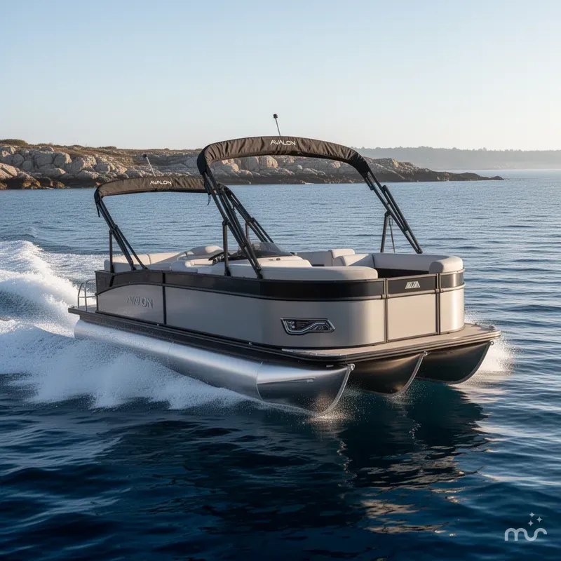 Slide: The Image of Avalon Catalina Quad Lounger 2025 - 2