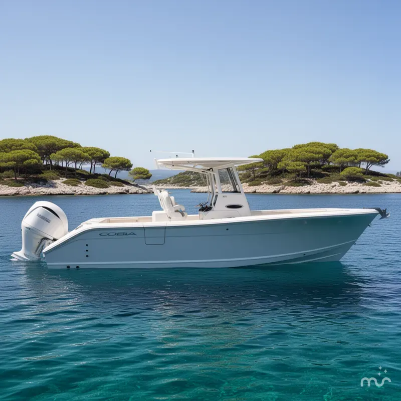 Slide: The Image of Cobia 285 Open Center Console 2026 - 2