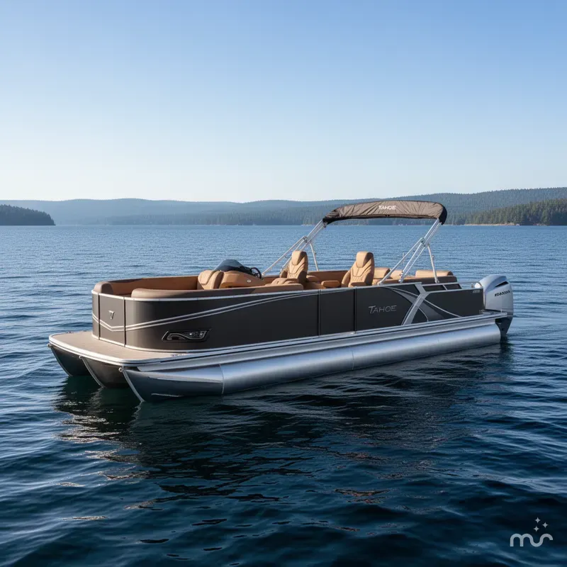 Slide: The Image of Tahoe LTZ 2385 Quad Lounge Shift SS & Honda 4-Stroke EFI 2026 - 0