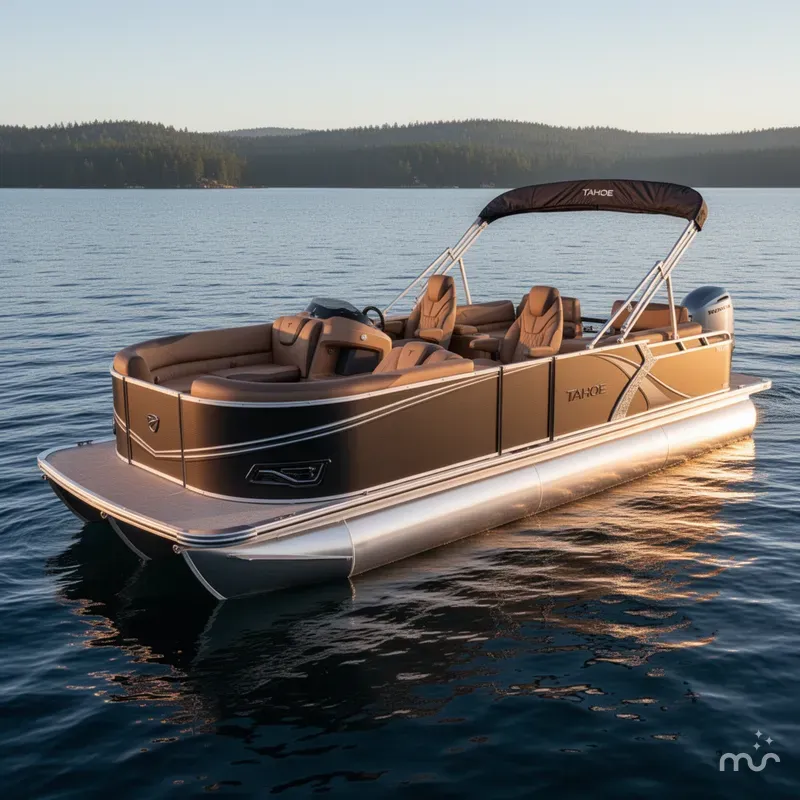 Slide: The Image of Tahoe LTZ 2385 Quad Lounge Shift SS & Honda 4-Stroke EFI 2026 - 1