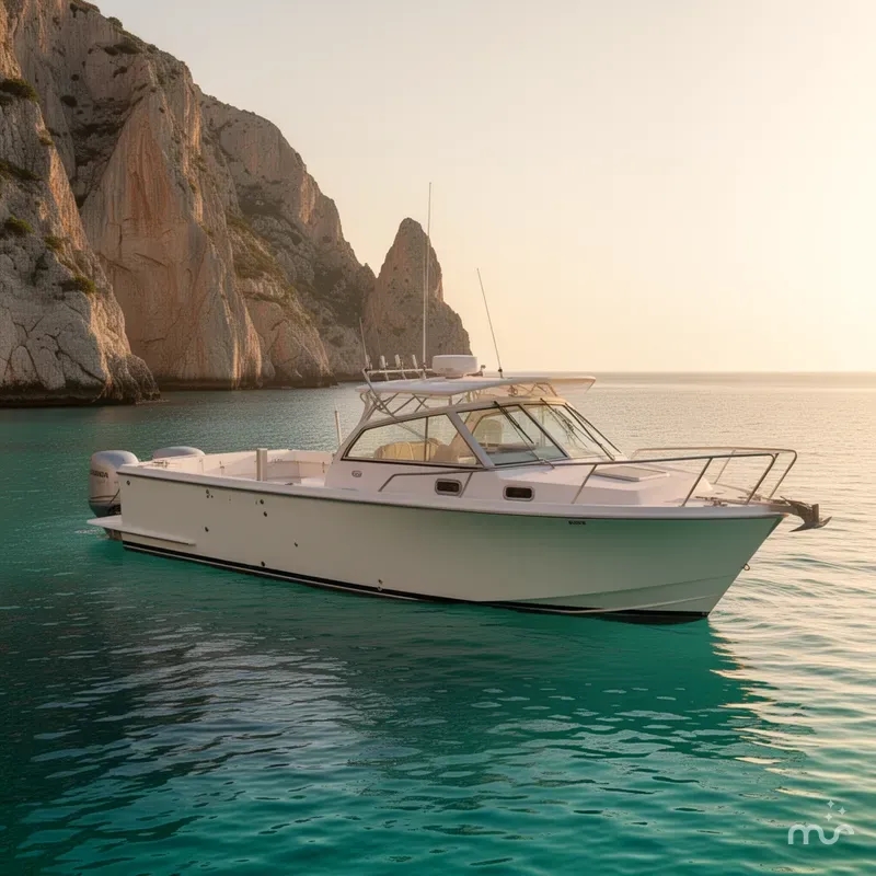 Slide: The Image of Concept Boats 36' Cuddy Cabin 2003 - 2