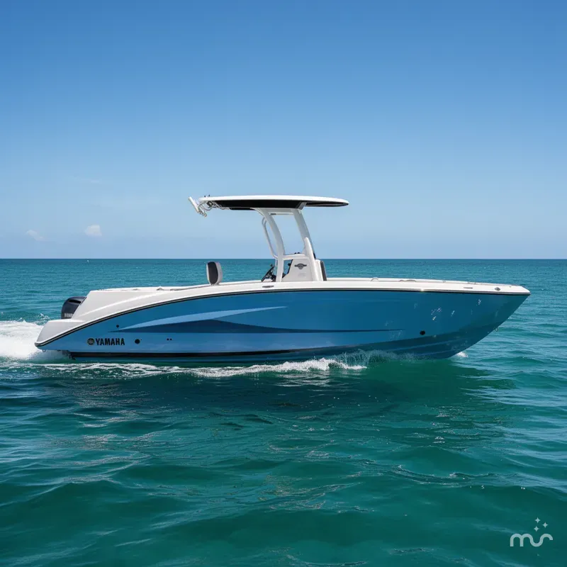 Slide: The Image of Yamaha 255 FSH SPORT H - POWDER BLUE 2026 - 0