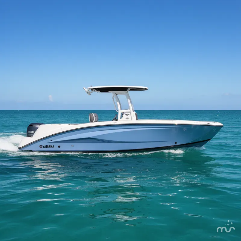 Slide: The Image of Yamaha 255 FSH SPORT H - POWDER BLUE 2026 - 2