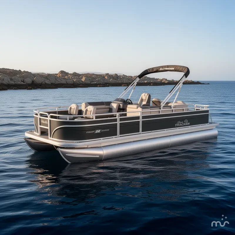 The Image of Sun Tracker Fishin' Barge 22 DLX 2026 - 0