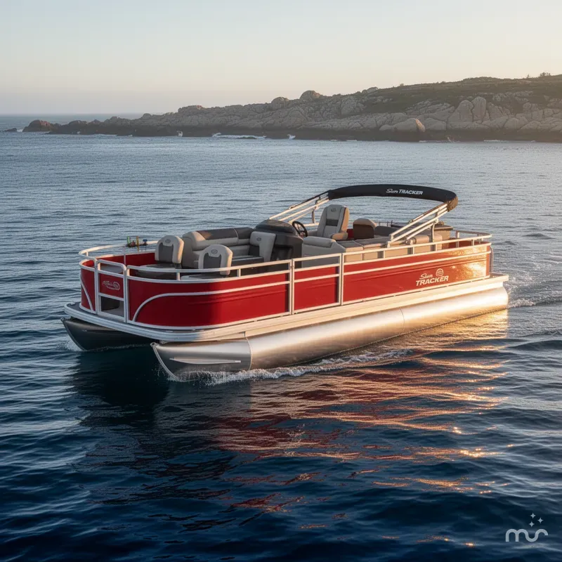 Slide: The Image of Sun Tracker Fishin' Barge 22 DLX 2026 - 4