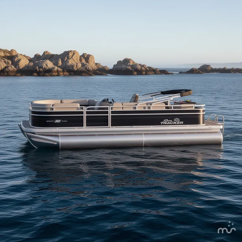 Slide: The Image of Sun Tracker SportFish 22 DLX 2026 - 2