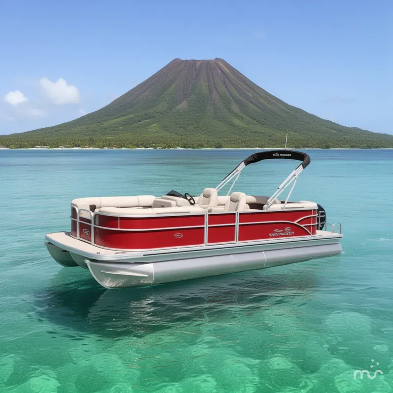 The Image of Sun Tracker Party Barge 22 DLX 2026 - 0