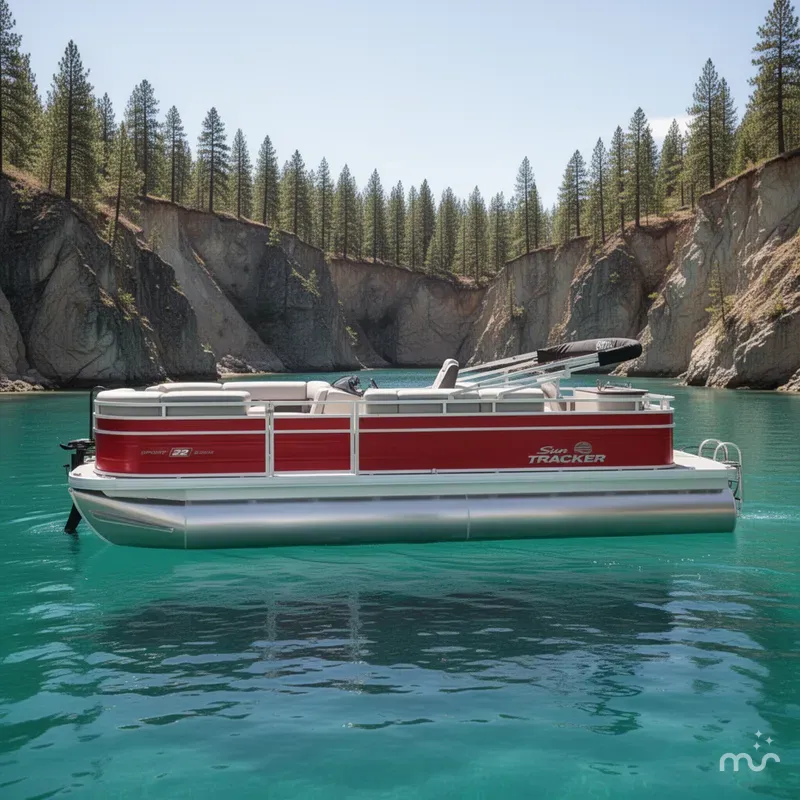Slide: The Image of Sun Tracker SportFish 22 DLX 2026 - 2