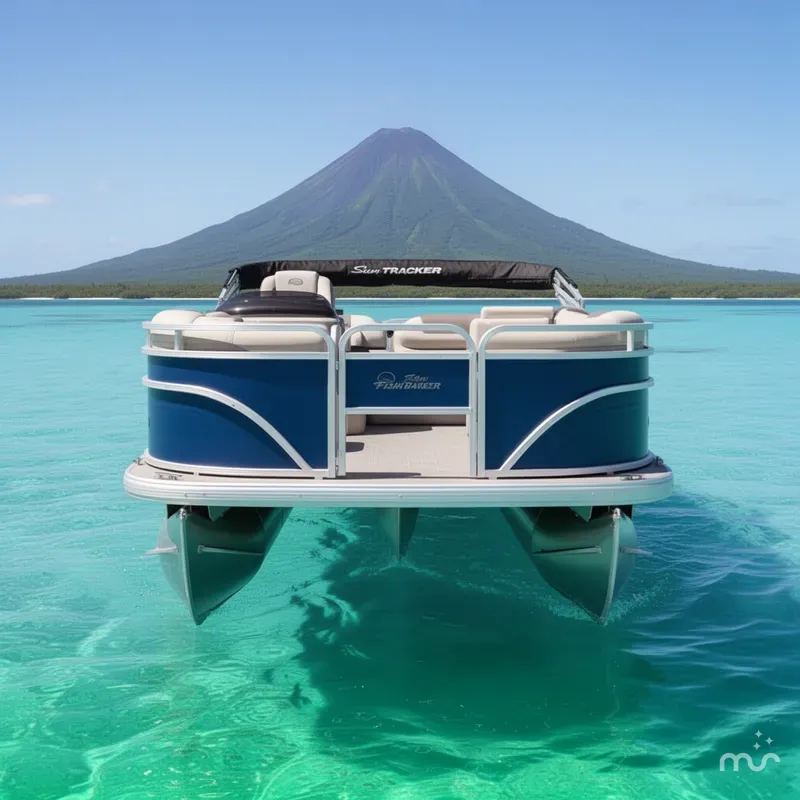 Slide: The Image of Sun Tracker Fishin' Barge 20 DLX 2026 - 1