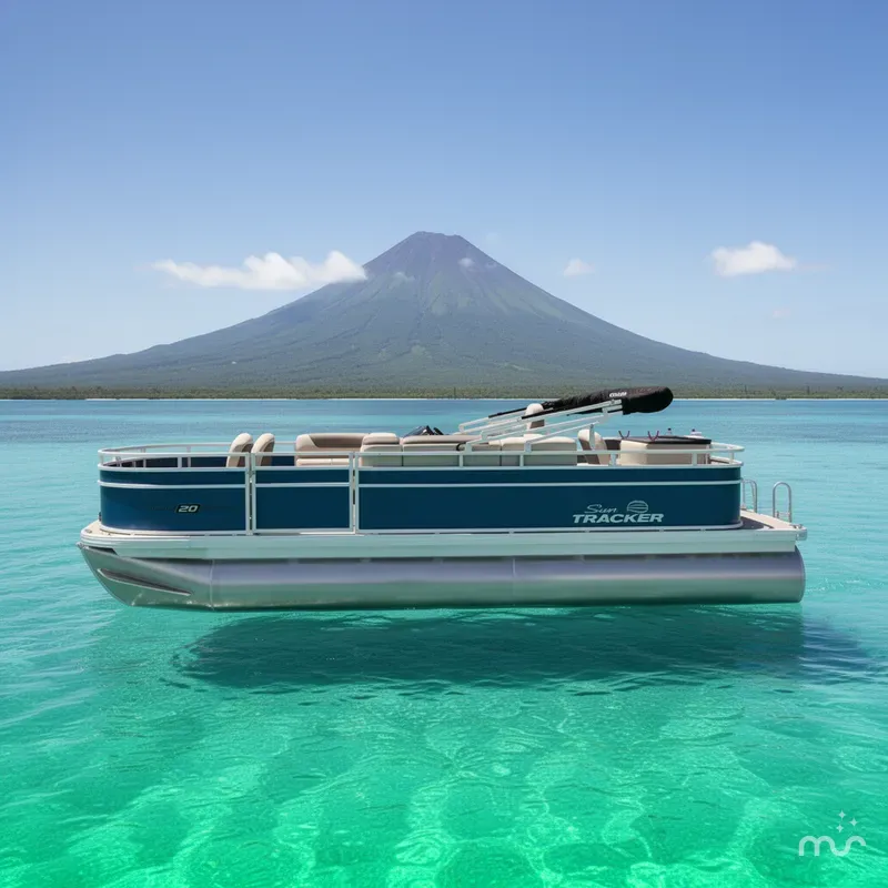 Slide: The Image of Sun Tracker Fishin' Barge 20 DLX 2026 - 2
