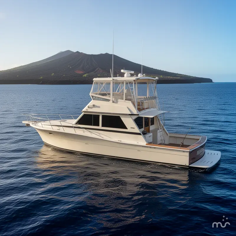 The Image of Viking 48 Convertible 1986 - 0