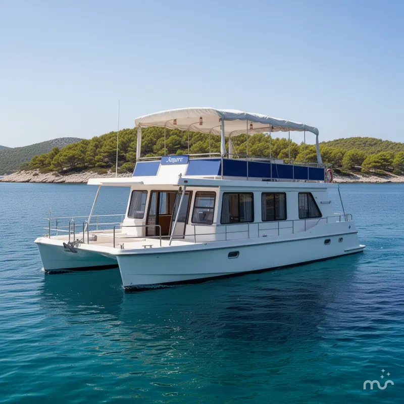 The Image of Catamaran Aqua Cruiser 44 1996 - 0