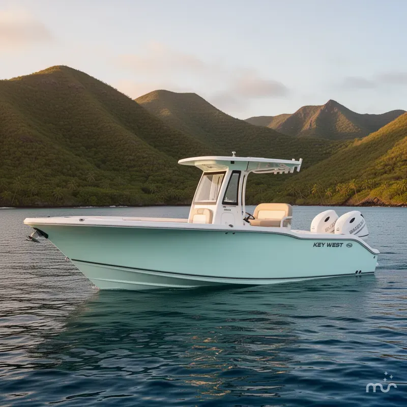 Slide: The Image of Key West 244 Center Console 2026 - 2