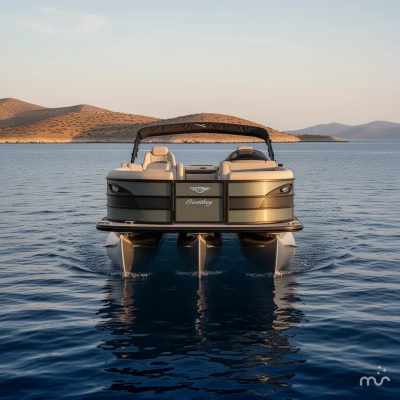 Slide: The Image of Bentley Pontoons Legacy 223 Navigator 2026 - 1