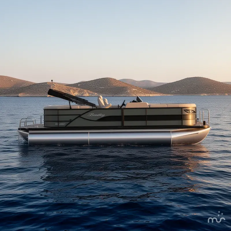 Slide: The Image of Bentley Pontoons Legacy 223 Navigator 2026 - 2