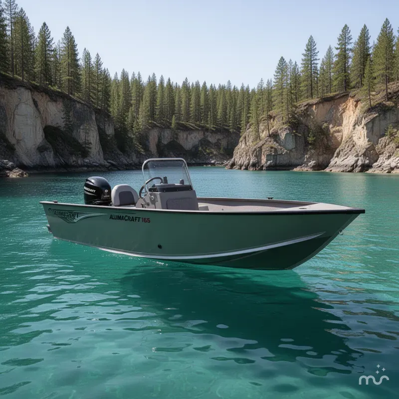The Image of Alumacraft Classic 165 Side Console 2026 - 0