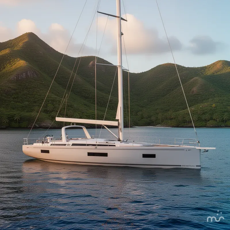 Slide: The Image of Beneteau Oceanis Yacht 54 2021 - 2