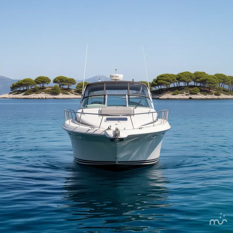 Slide: The Image of Sea Ray 370 Express Cruiser 1992 - 3