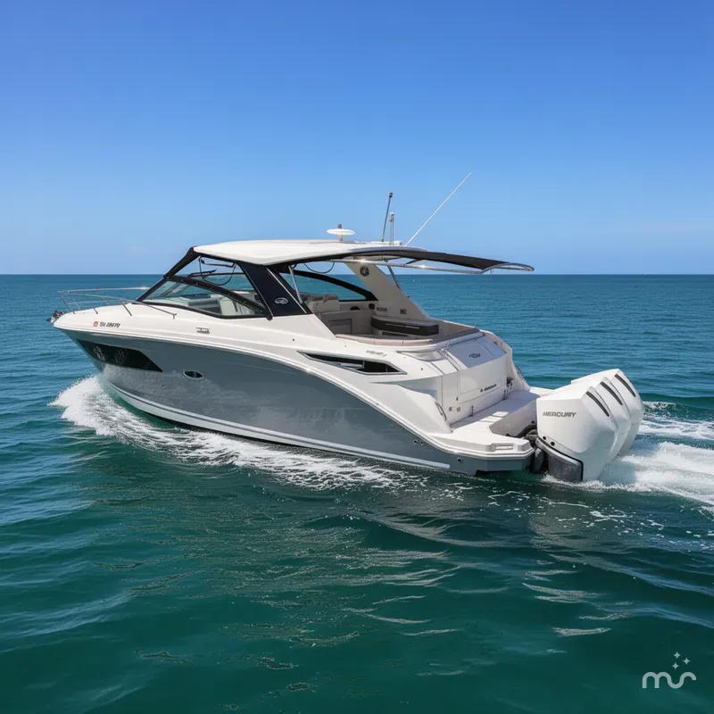 Slide: The Image of Sea Ray Sundancer 320 Outboard 2022 - 1
