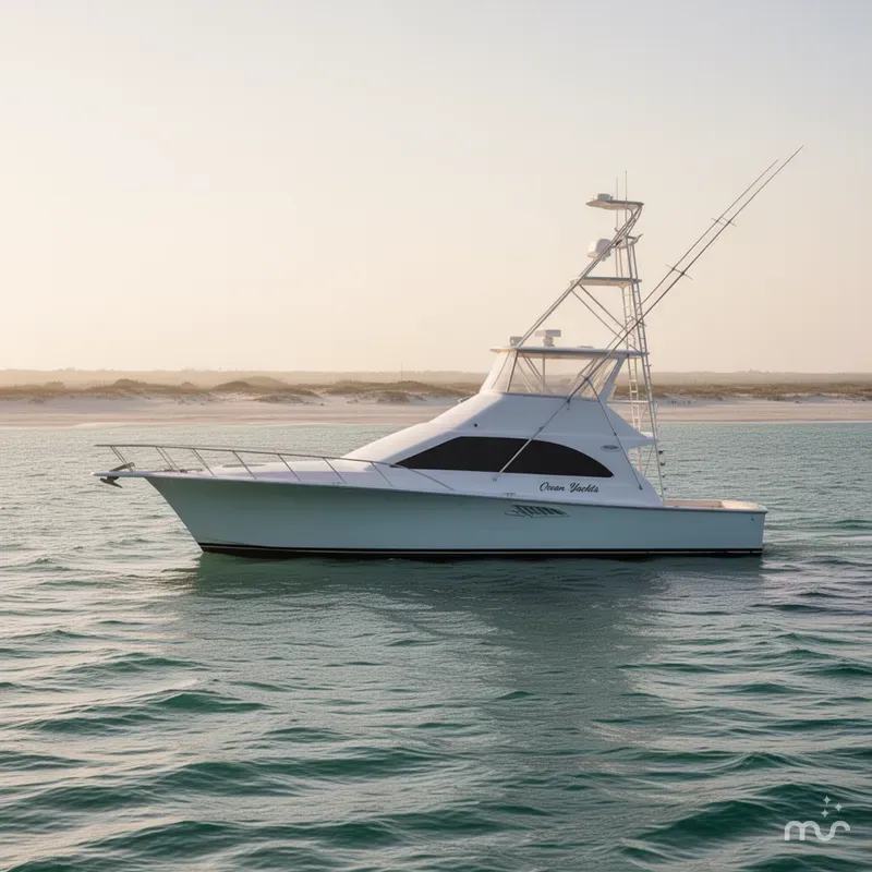 Slide: The Image of Ocean Yachts 48 Super Sport 1996 - 1