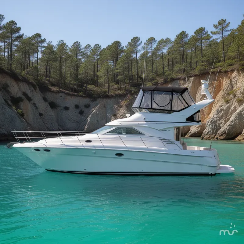 The Image of Sea Ray 400 Sedan Bridge 2000 - 0